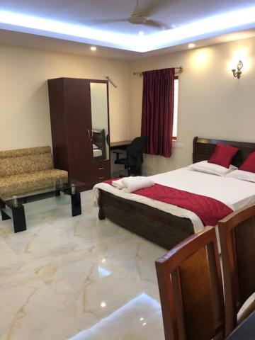 Family Friendly Studio Apartment บังกาลอร์ ภายนอก รูปภาพ